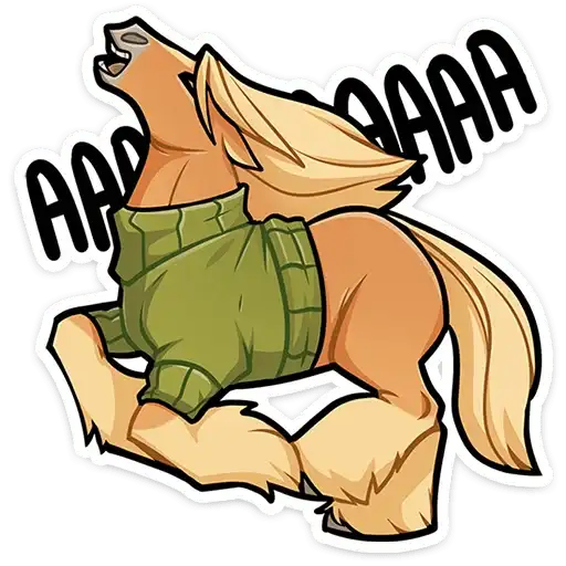 Sticker 🐴