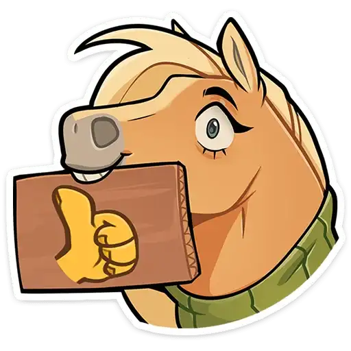 Sticker 🐴