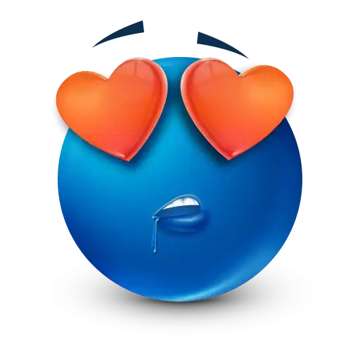 Blue Emoji preview