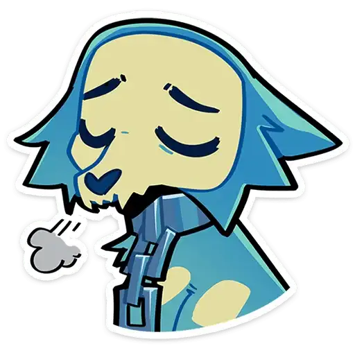 Sticker 😮‍💨