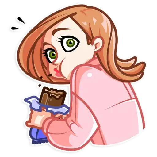 Sticker 🍫