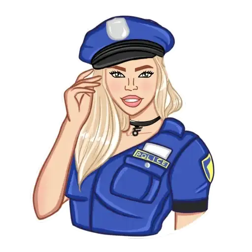 Sticker 👮‍♀