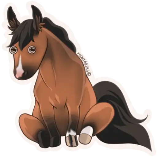 Sticker 🐴