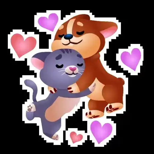 Sticker 👩‍❤️‍💋‍👨