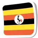 Sticker 🇺🇬