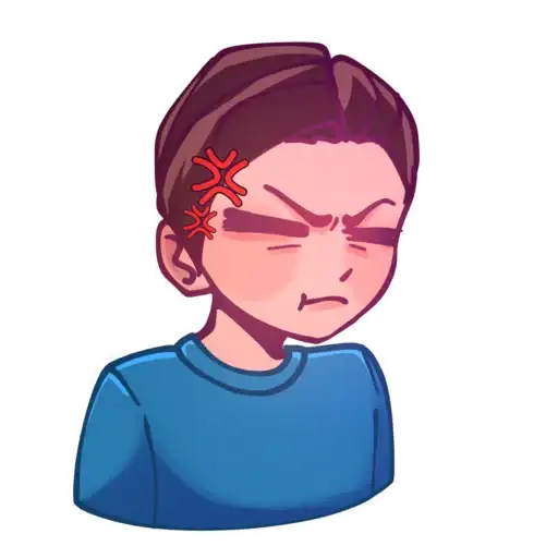 Sticker 😠