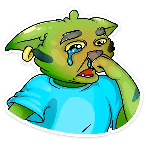 Sticker 😭