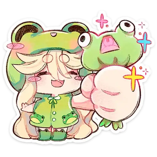 Sticker 🐸