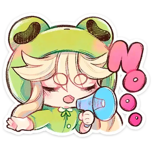 Sticker 🐸