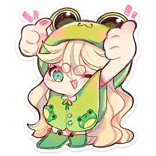 Sticker 🐸