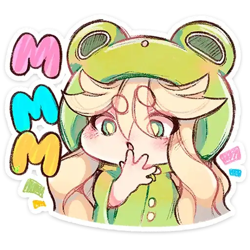 Sticker 🐸