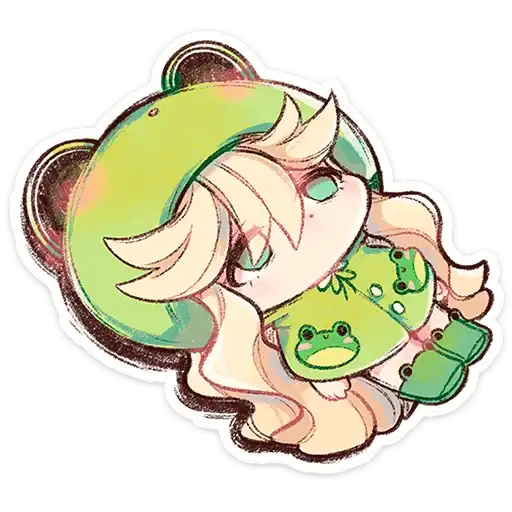 Sticker 🐸