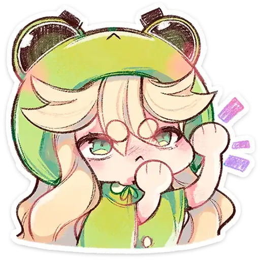 Sticker 🐸