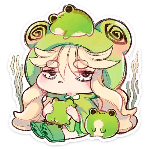 Sticker 🐸
