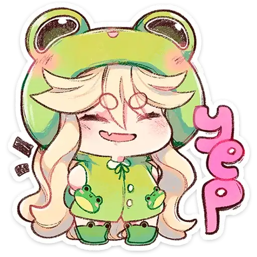 Sticker 🐸