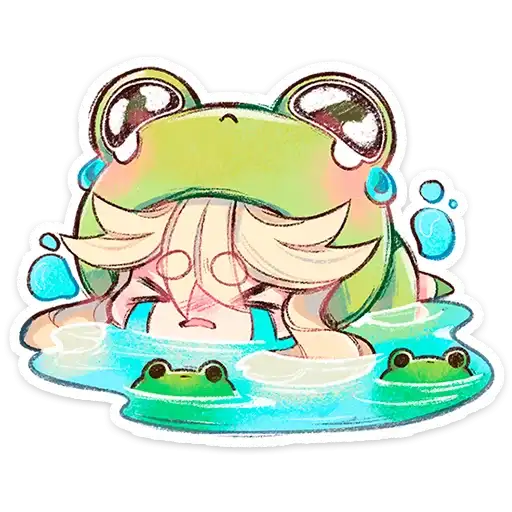 Sticker 🐸