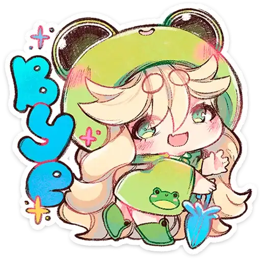 Sticker 🐸