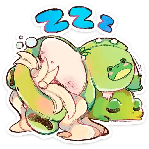 Sticker 🐸
