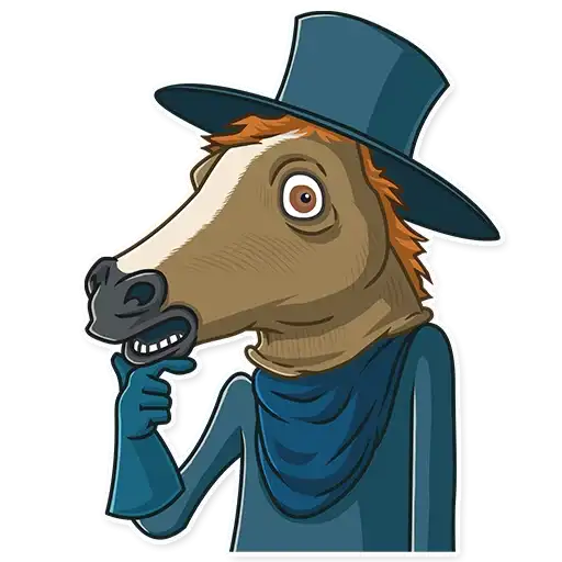 Sticker 🐴