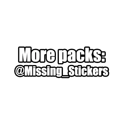 Sticker ℹ️