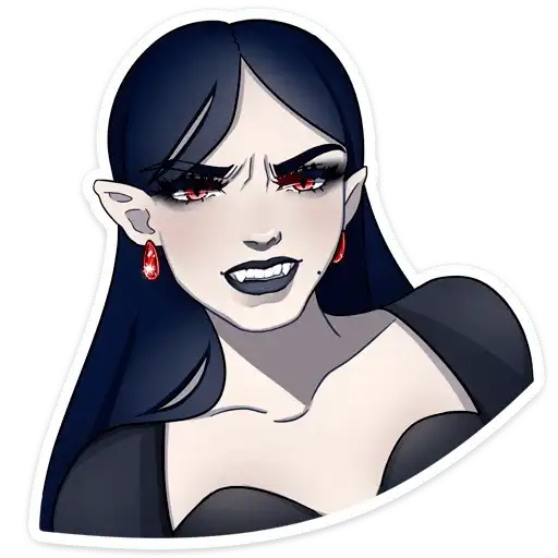 Sticker 🧛‍♀