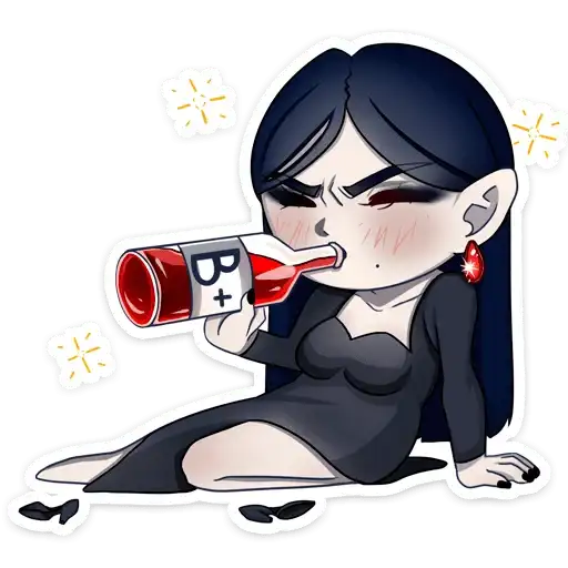 Sticker 🧛‍♀