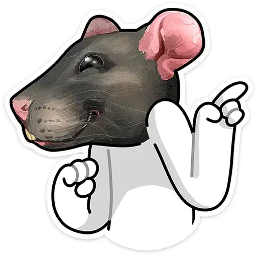 Sticker 🐀
