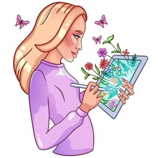 Sticker 👩‍🎨