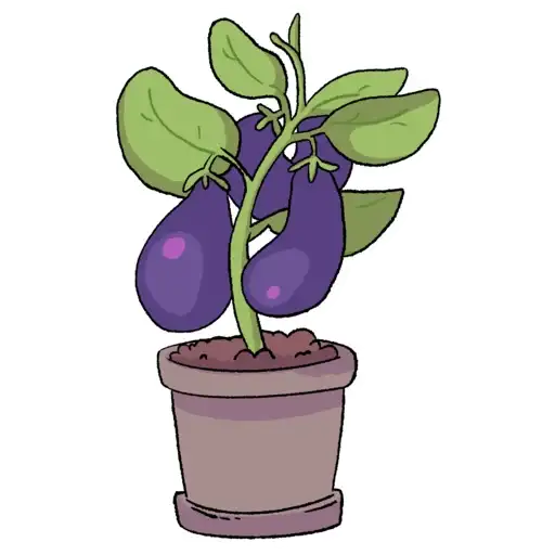 Sticker 🍆
