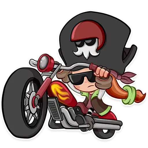 Sticker 🏍