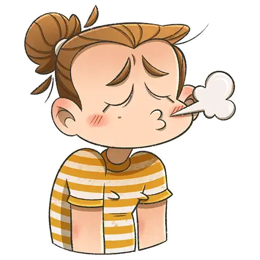 Sticker 😮‍💨
