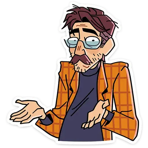 Sticker 👨‍🦰