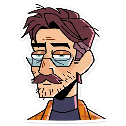 Sticker 👨‍🦰