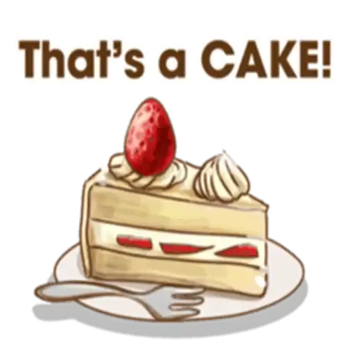 Sticker 🍰