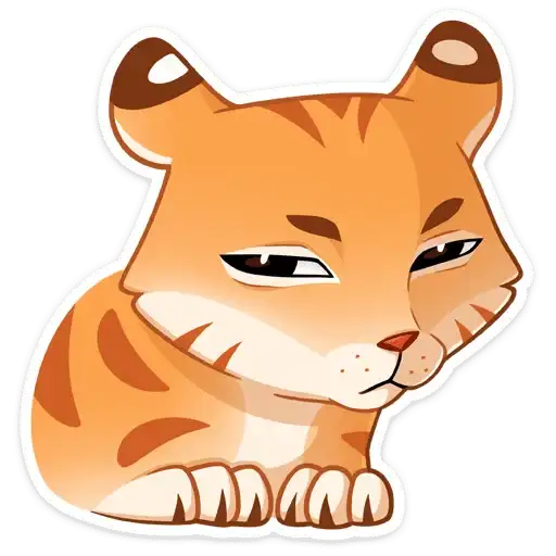 Sticker 🐯