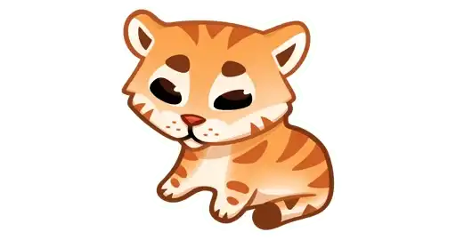 Sticker 🐯
