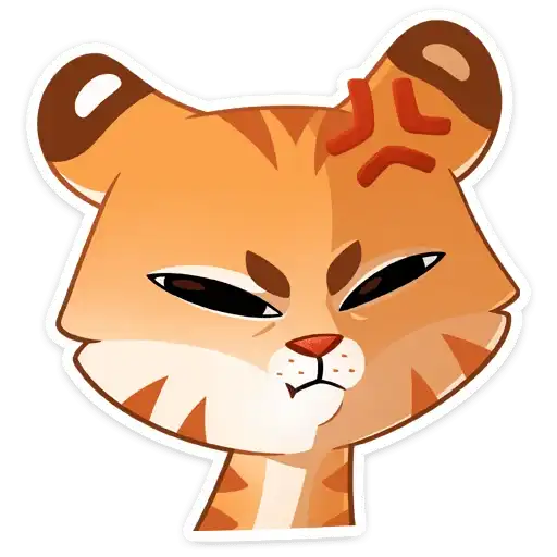 Sticker 🐯