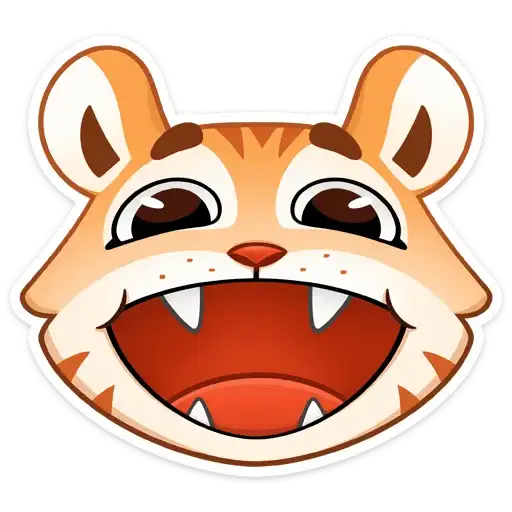 Sticker 🐯