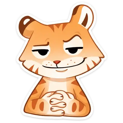Sticker 🐯