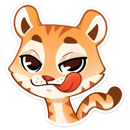 Sticker 🐯