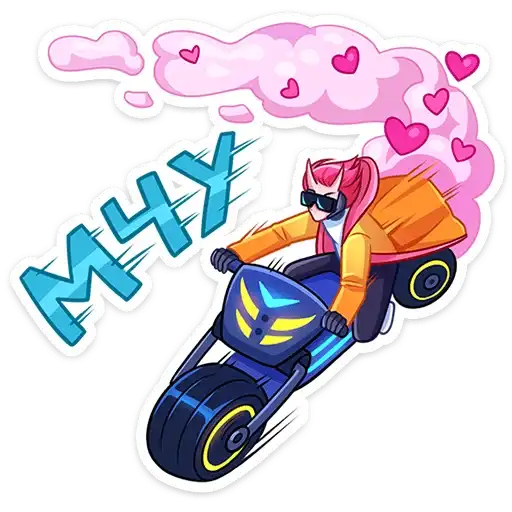 Sticker 🏍