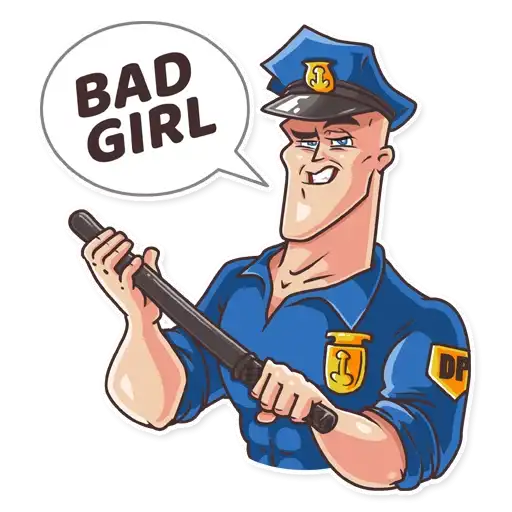 Sticker 👮