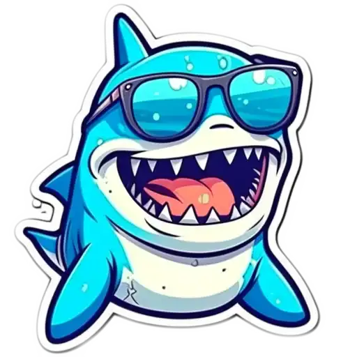 Sticker 🦈