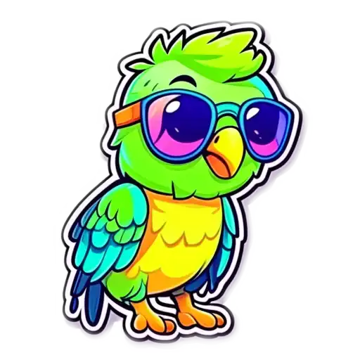 Sticker 🦜