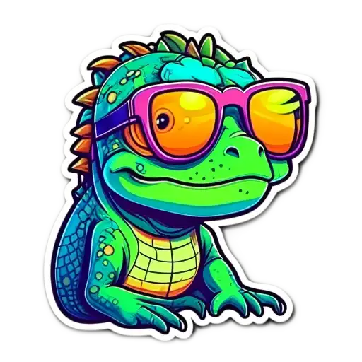 Sticker 🦎