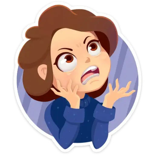 Sticker 😠