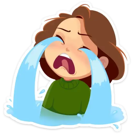 Sticker 😭