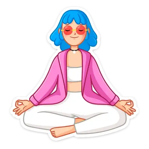 Sticker 🧘‍♂