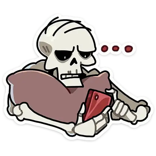 Sticker 💀